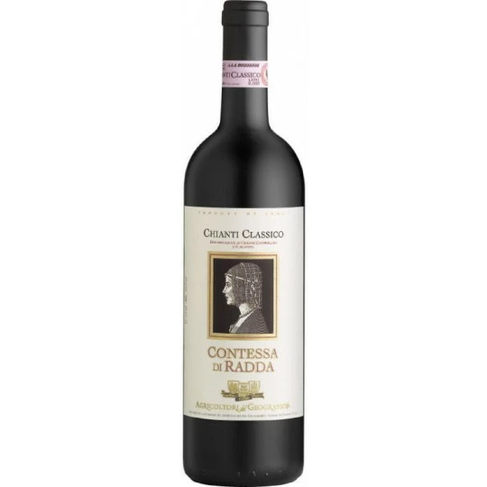 Geografico Contessa Di Radda Chianti Classico DOCG 0,75L 1 Geografico Contessa Di Radda Chianti Classico DOCG 0,75L