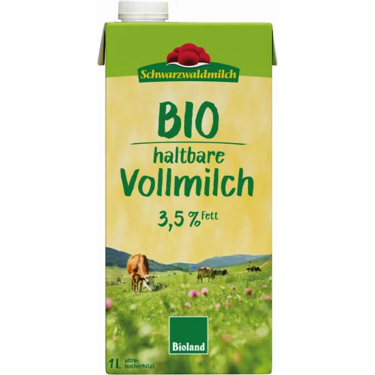 Schwarzwaldmilch Bioland Haltbare Vollmilch 3,5% 1L 1 Schwarzwaldmilch Bioland Haltbare Vollmilch 3,5% 1L