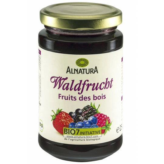Alnatura Bio Fruchtaufstrich Waldfrucht 250G 1 Alnatura Bio Fruchtaufstrich Waldfrucht 250G