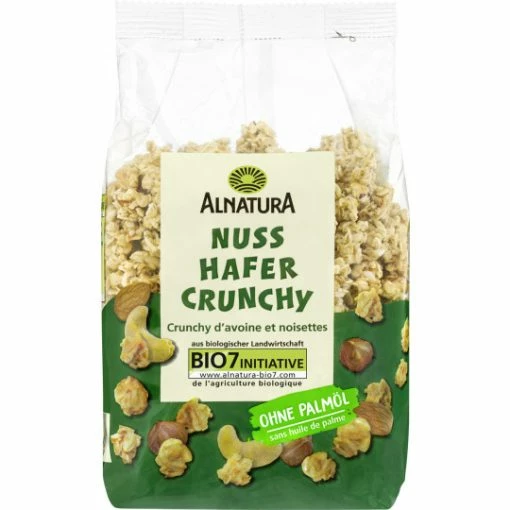 Alnatura Bio Nuss Hafer Crunchy 375G -Alnatura || Erasco Verkaufsgeschäft alnatura bio nuss crunchy 375g