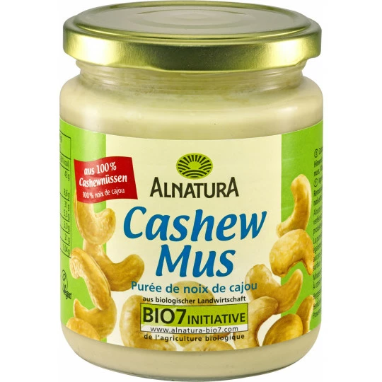 Alnatura Bio Cashewmus 250G 1 Alnatura Bio Cashewmus 250G