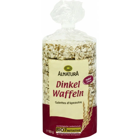 Alnatura Bio Dinkel Waffeln Natur 100G 1 Alnatura Bio Dinkel Waffeln Natur 100G