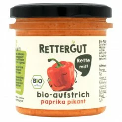 Rettergut Bio Aufstrich Paprika Pikant 135G