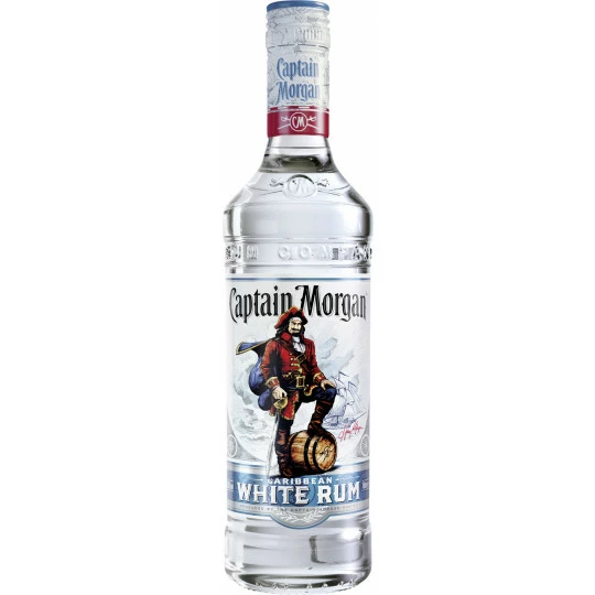 Captain Morgan White Rum 0,7L 1 Captain Morgan White Rum 0,7L