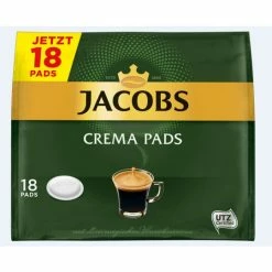 Jacobs Kaffeepads Crema 18ST 118G