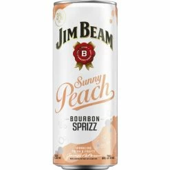 Jim Beam Sunny Peach Bourbon Sprizz 0,25L