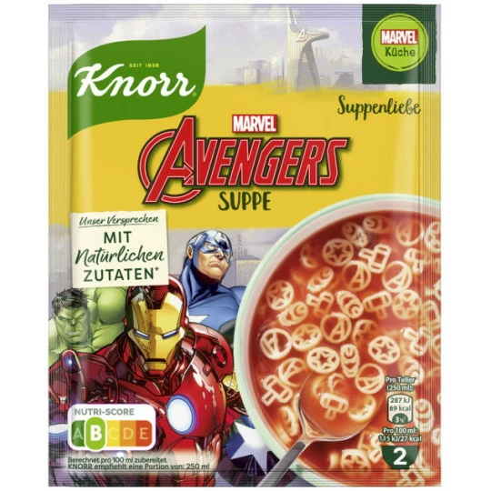 Knorr Suppenliebe Avengers 41G 1 Knorr Suppenliebe Avengers 41G