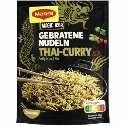 Maggi Magic Asia Gebratene Nudeln Thai Curry Scharf 130G