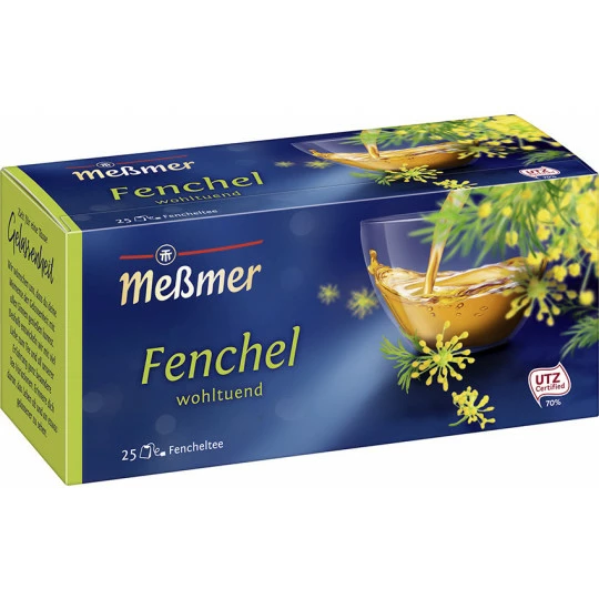Meßmer Tee Fenchel 25ST 75G 1 Meßmer Tee Fenchel 25ST 75G