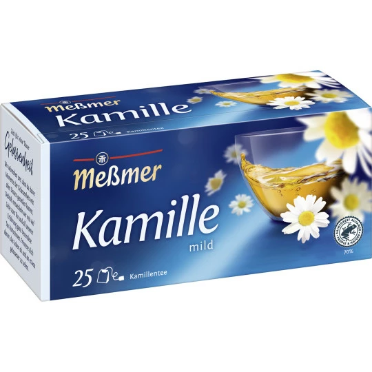 Meßmer Tee Kamille 25ST 37,5G 1 Meßmer Tee Kamille 25ST 37,5G