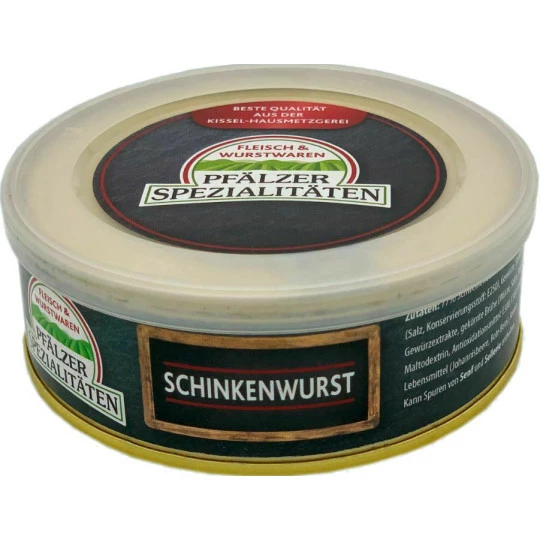Pfälzer Spezialitäten Schinkenwurst 200G 1 Pfälzer Spezialitäten Schinkenwurst 200G