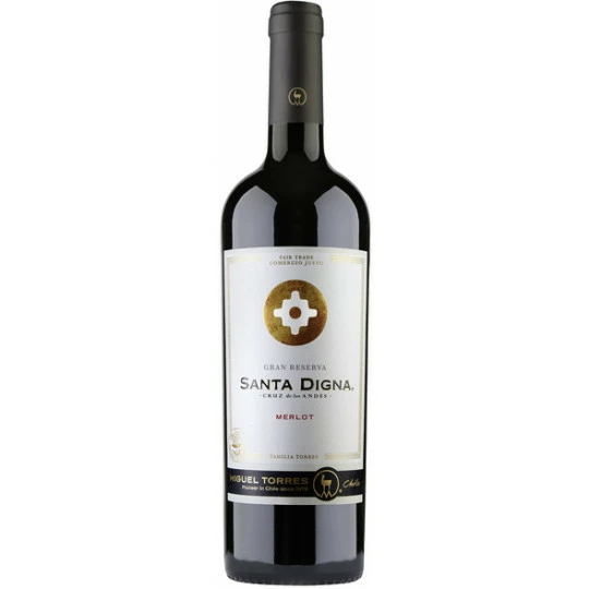 Santa Digna Merlot Reserva 0,75L 1 Santa Digna Merlot Reserva 0,75L