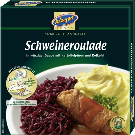 Wingert Foods Schweineroulade 480G 1 Wingert Foods Schweineroulade 480G